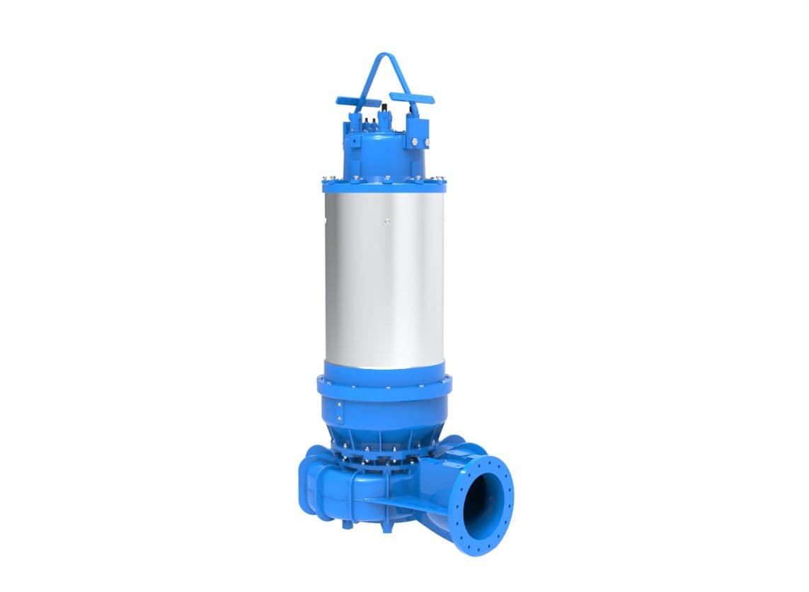 Amphibious Dry Installed, Flood Proof (fully immersible IP68) Back Pull out Pumpsets for Clear or Raw Water